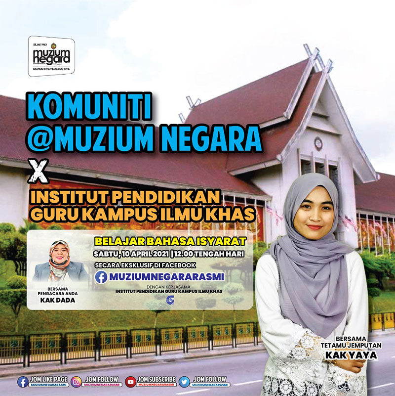 Komuniti@MuziumNegara: Belajar Bahasa Isyarat Siri 4