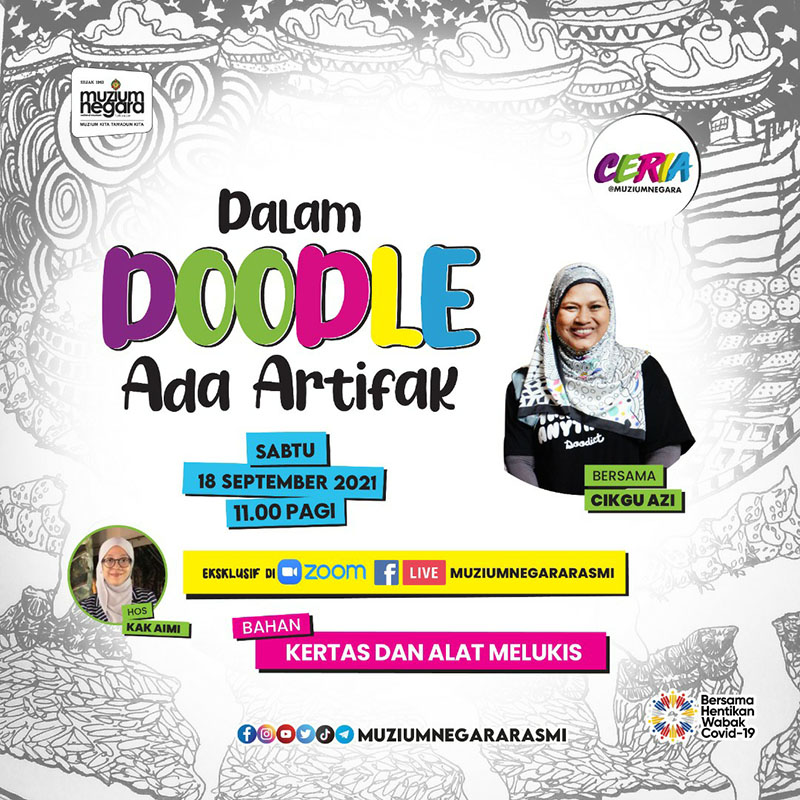 Ceria@MuziumNegara: Dalam Doodle Ada Artifak Siri 2