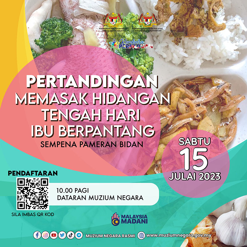 Pertandingan Memasak Hidangan Tengah Hari Ibu Berpantang