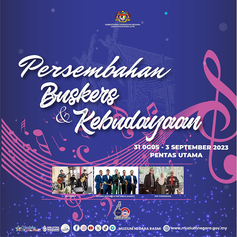 Persembahan Buskers & Kebudayaan