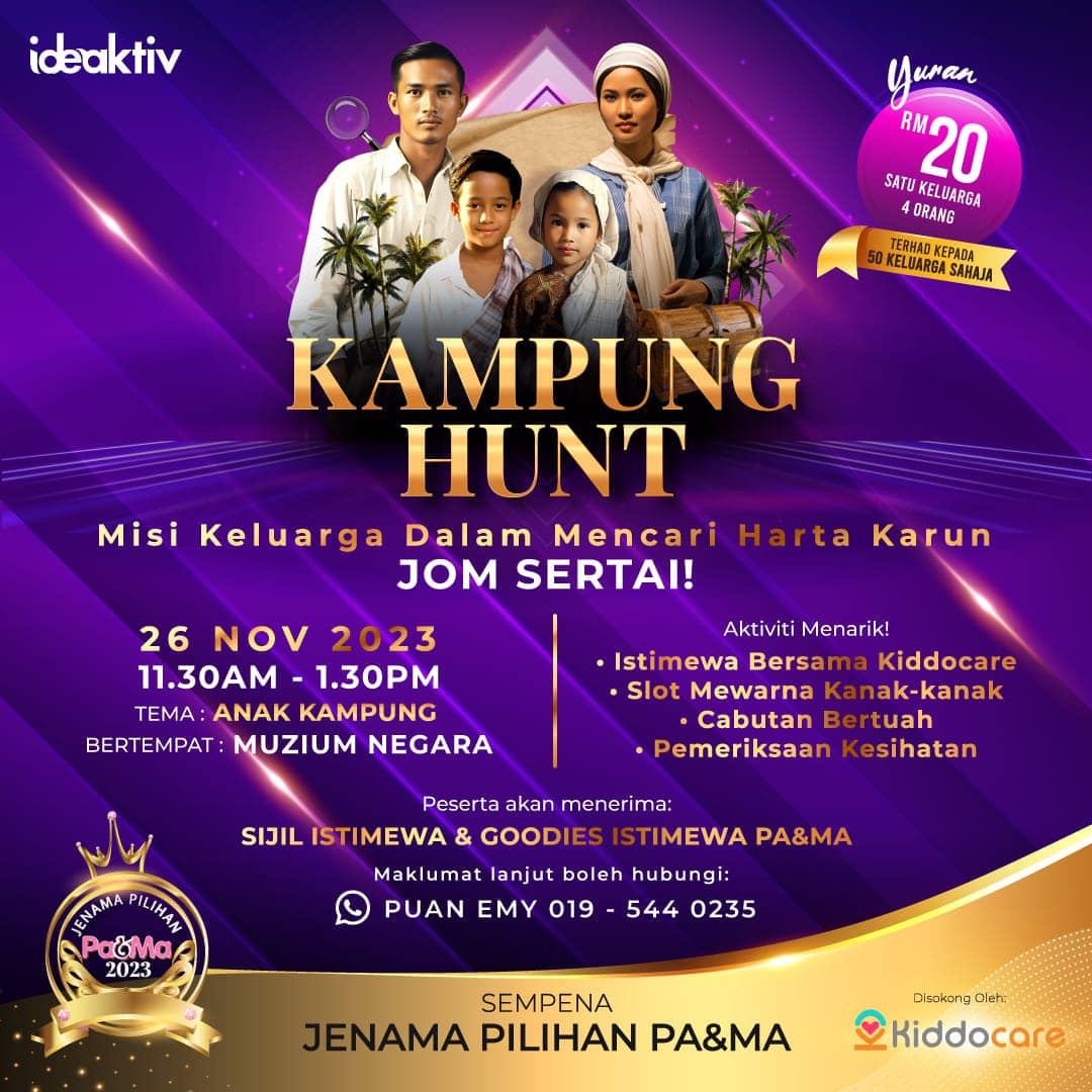 Program Nostalgia Anak Kampung: Rentap Adu Dan Laga