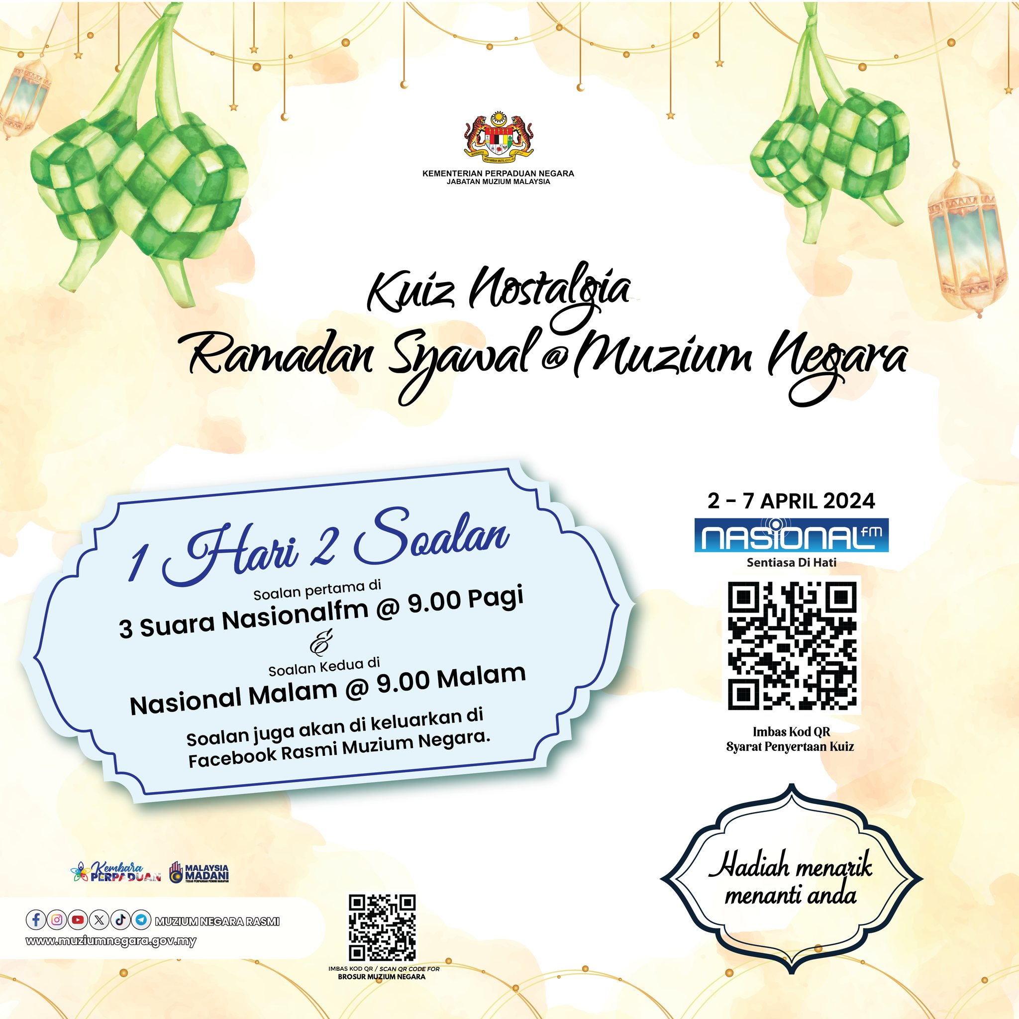 Kuiz Nostalgia Ramadan Syawal @ Muzium Negara