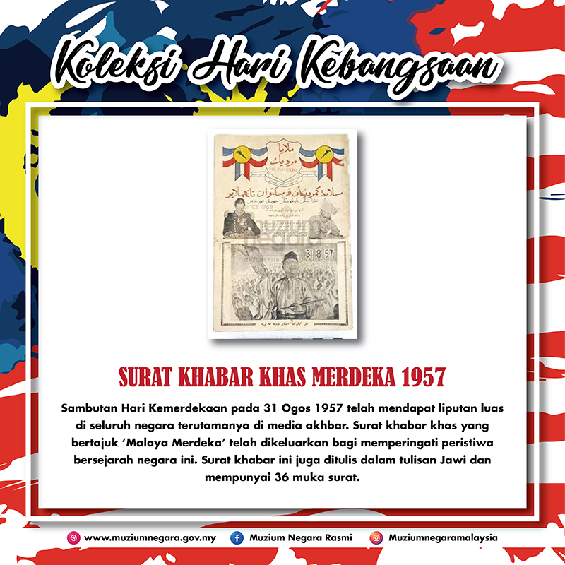 Surat Khabar Khas Merdeka 1957