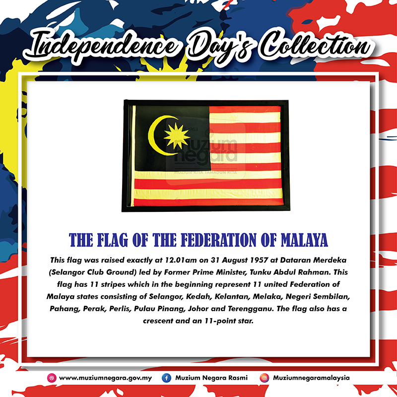 The Flag of The Federation of Malaya