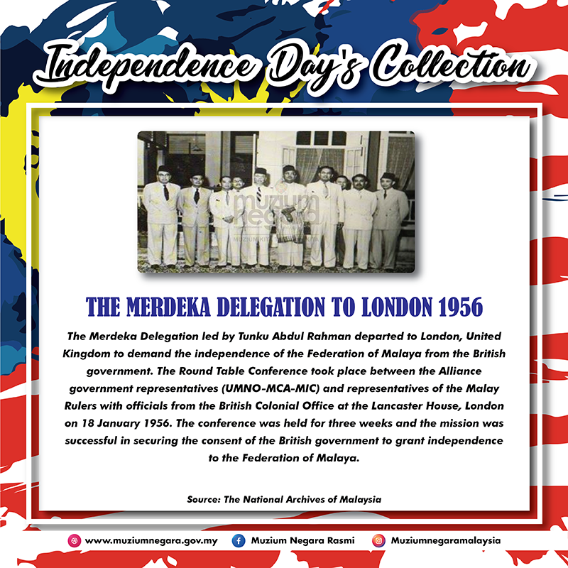 The Merdeka Delegation To London 1956
