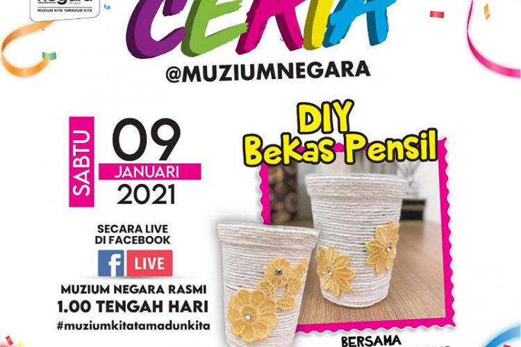 Ceria@MuziumNegara: DIY Bekas Pensel