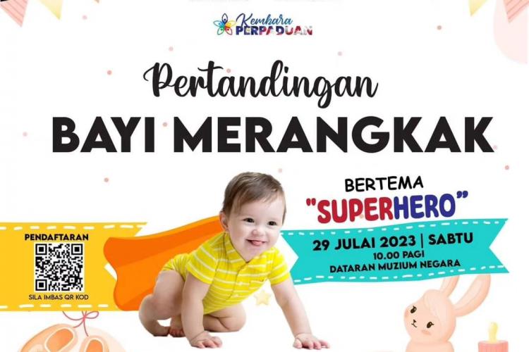 Pertandingan Bayi Merangkak