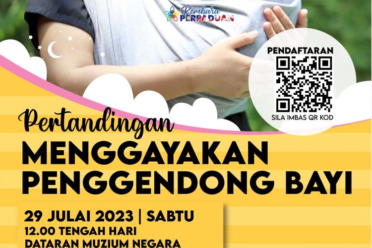 Pertandingan Menggayakan Penggendong Bayi