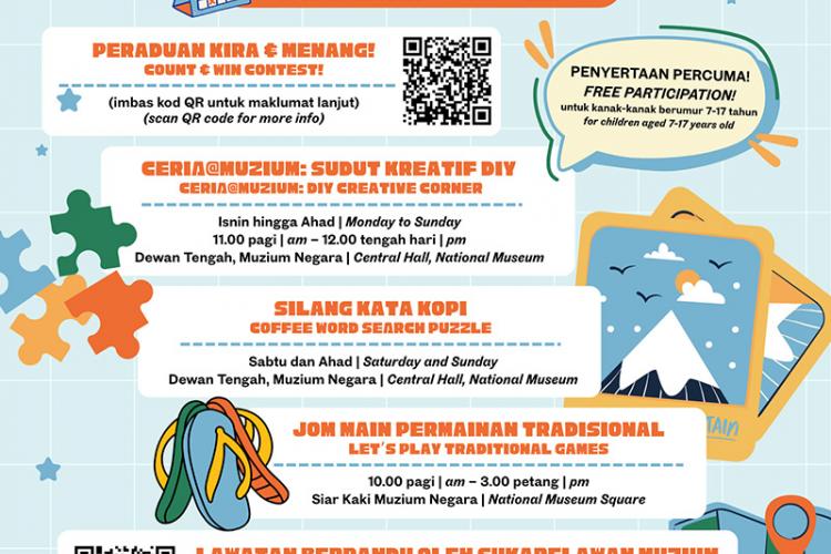 Program Cuti Sekolah di Muzium Negara